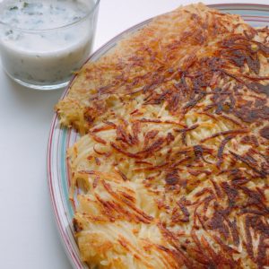 Crêpe de pommes de terre