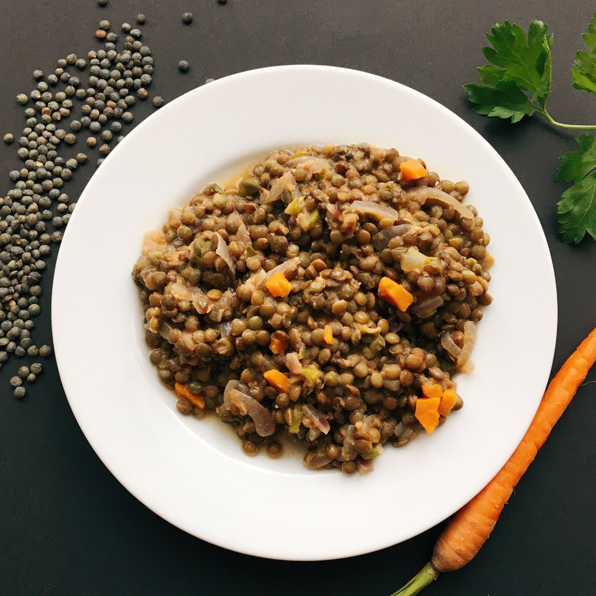 Salade de lentilles