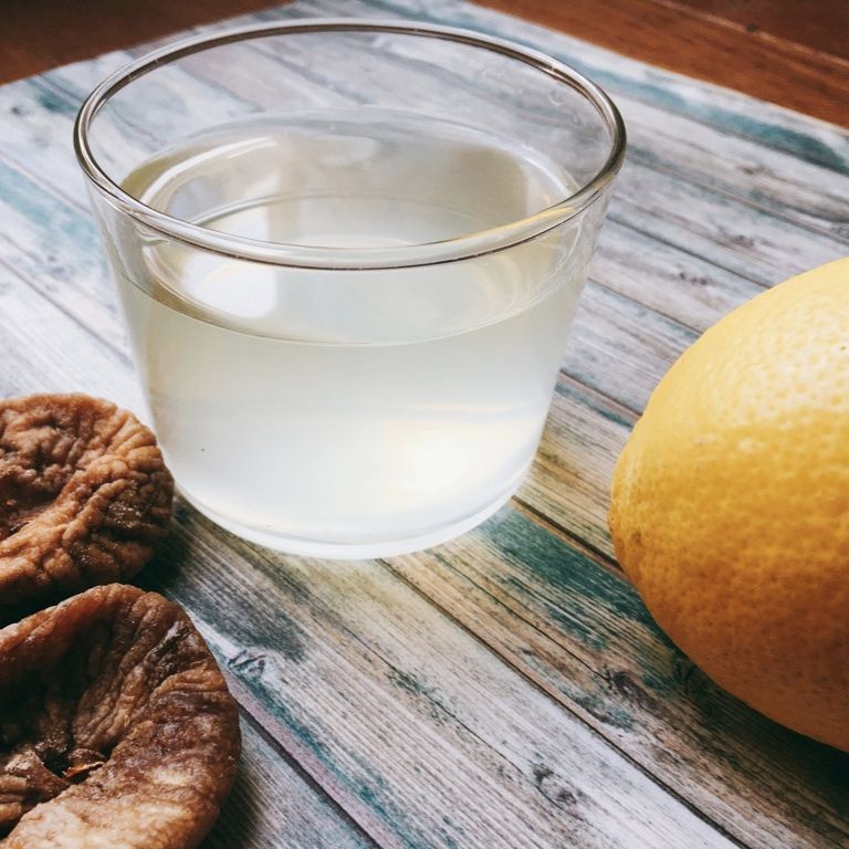 kéfir, citron et figues