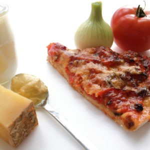 Tarte à la tomate et au Comté