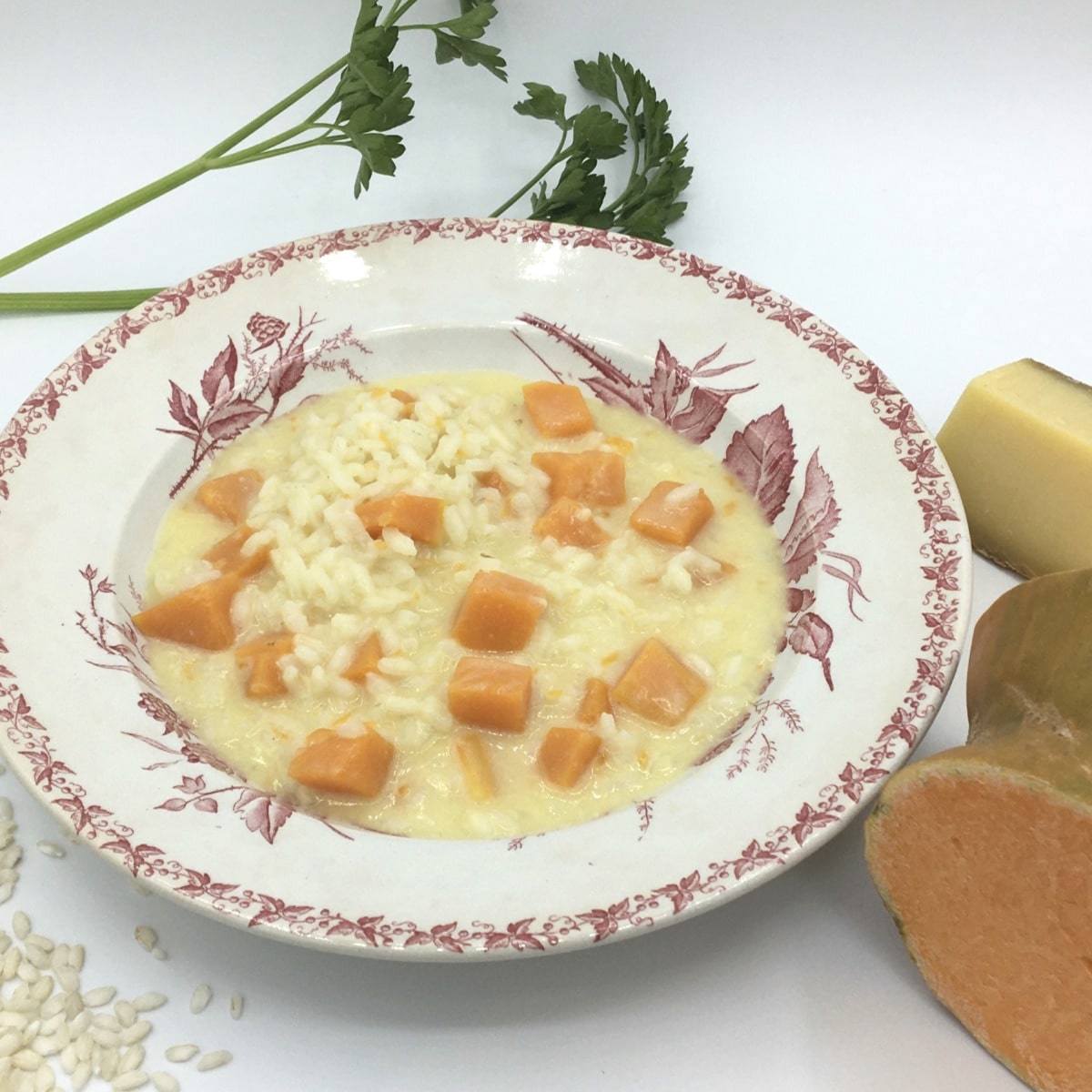 Risotto de butternut et Comté