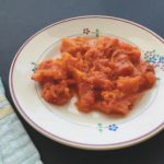 Potiron au coulis de tomate