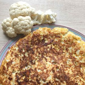 Galette de chou-fleur