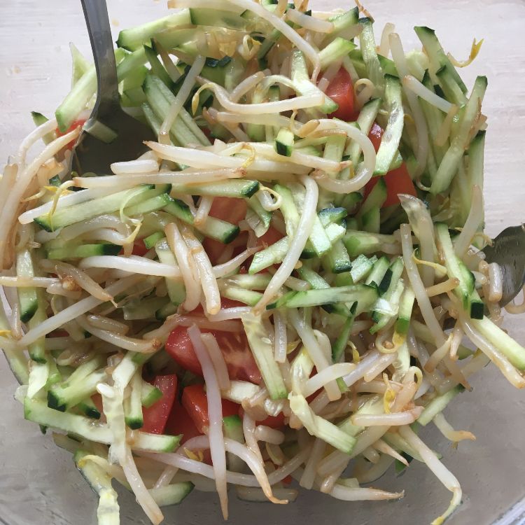 Salade de germes de soja