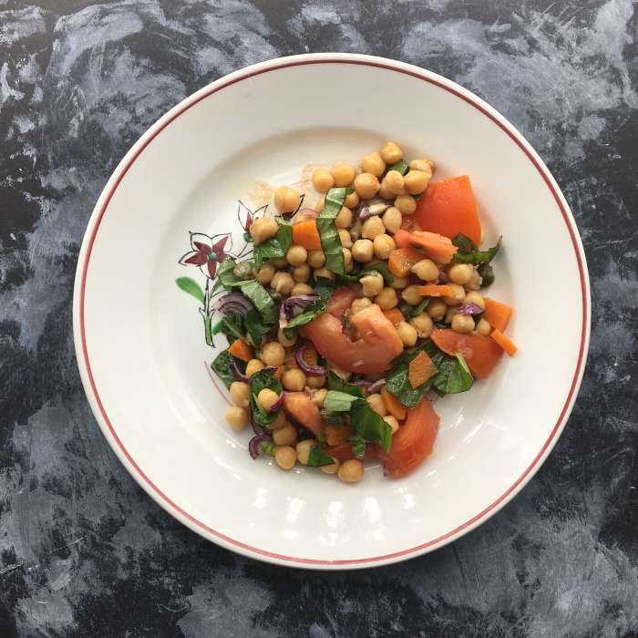 Salade de pois chiches