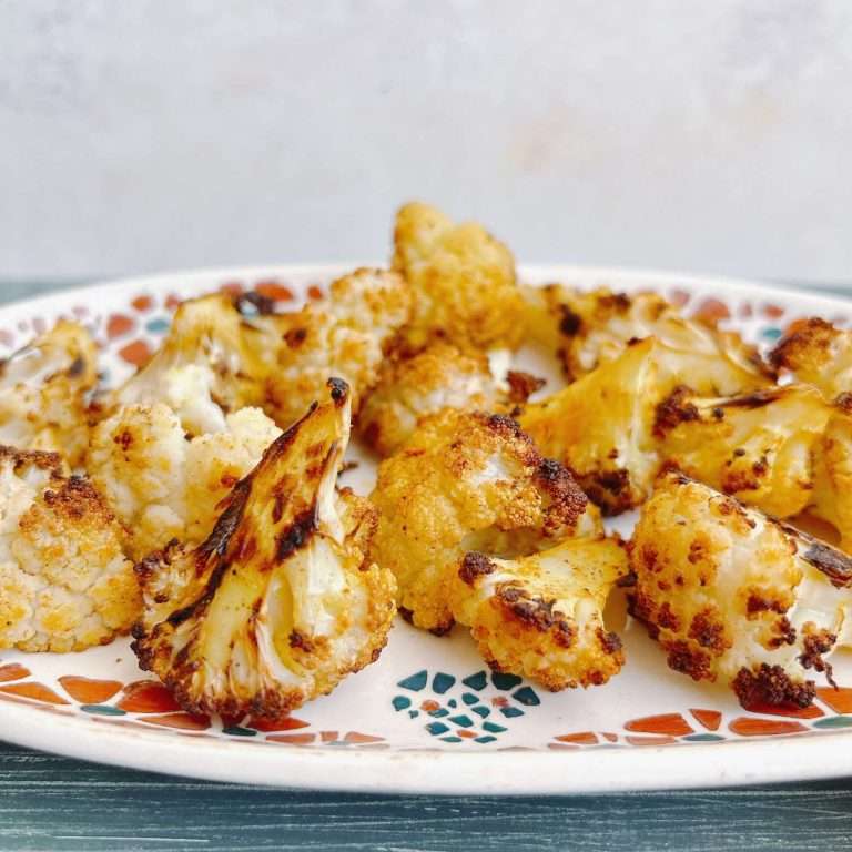 Chou-fleur rôti aux épices.