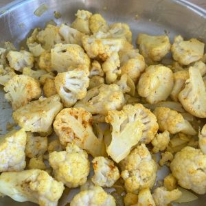 Chou-fleur avec du curry