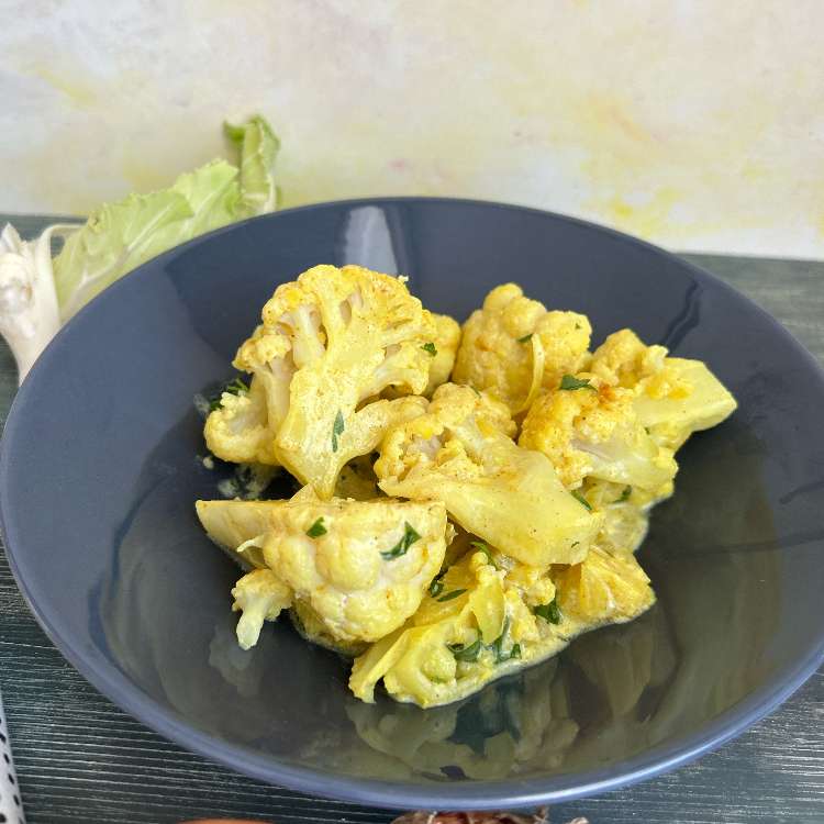 Chou-fleur au curry