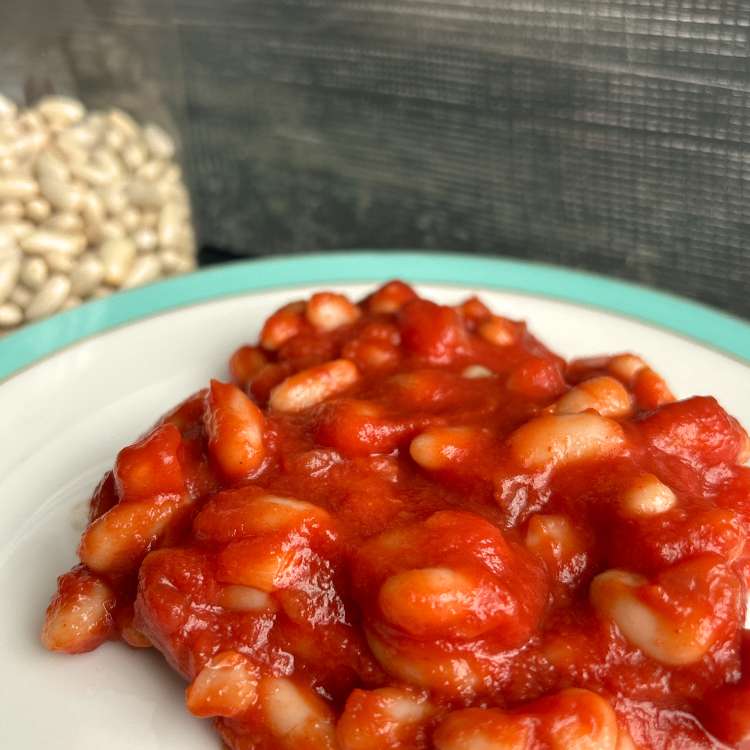 Haricots blancs à la sauce tomate façon « baked beans »